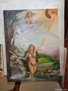 Arte: EL NACIMIENTO DE LA TIERRA - RAQUEL FERNÁNDEZ